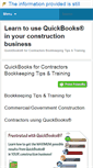 Mobile Screenshot of contractorbookkeepingtips.com